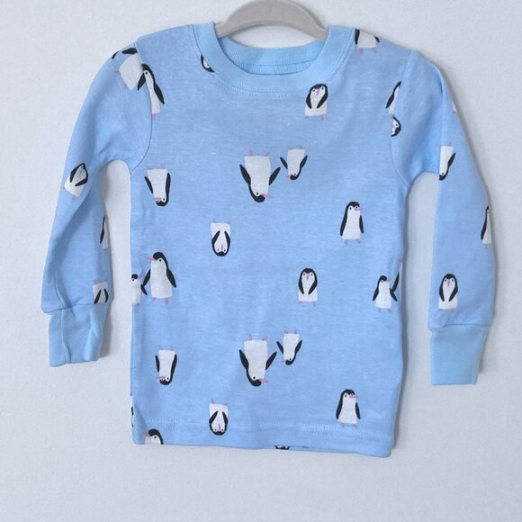 NWOT Carter's Two Piece Snowman Holiday Pajamas 6-12M - Picture 2 of 5